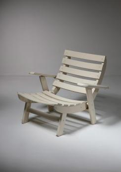 Compasso - Six Patio Chairs Attributed to Carlo Hauner for Reguitti