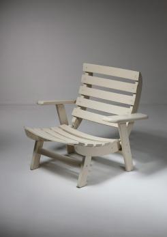 Compasso - Six Patio Chairs Attributed to Carlo Hauner for Reguitti