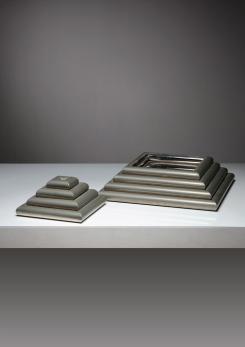 Compasso - Set of Eight Stackable Trays by Fede Cheti
