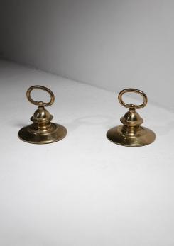 Compasso - Model "F1" Door Stops by Luigi Caccia Dominioni for Azucena