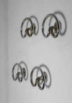 Compasso - Se of Four "Samo" Coat Pegs by Sergio Mazza for Artemide