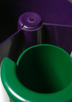 Compasso - Set of Three "Pago-Pago" Double Sided Vases by Enzo Mari for Danese