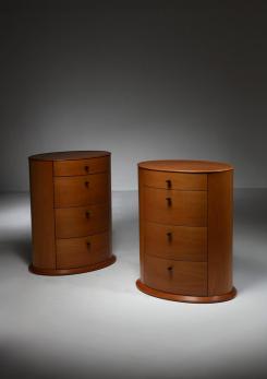 Compasso - "Chiave di Violino" Night Stands by Reichlin and Geronzi for Molteni