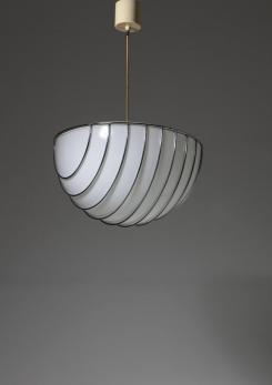 Compasso - "Griglia" Pendant Lamp by Adalberto Dal Lago for Esperia