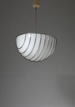 Compasso - "Griglia" Pendant Lamp by Adalberto Dal Lago for Esperia