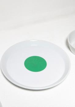 Compasso - Ceramic Plates by Gio Ponti for Ceramica Franco Pozzi