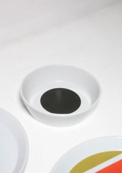 Compasso - Ceramic Plates by Gio Ponti for Ceramica Franco Pozzi