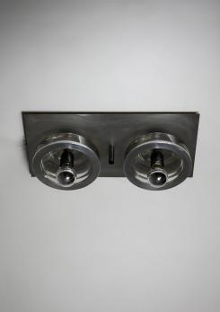 Compasso - Pair of Italian 70s Ceiling Lamps