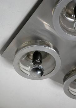 Compasso - Pair of Italian 70s Ceiling Lamps