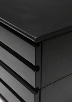 Compasso - "Samarcanda" Low Chest of Drawers by Vico Magistretti for Poggi