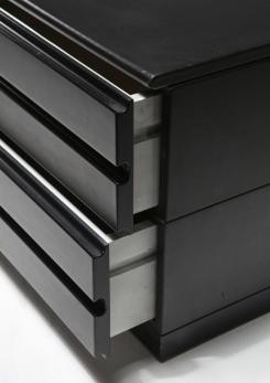 Compasso - "Samarcanda" Low Chest of Drawers by Vico Magistretti for Poggi