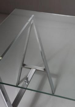 Compasso - 70s Desk with Chrome Trestles