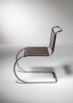 Compasso - Pair of "MR" Chairs by Mies van der Rohe for Knoll