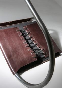 Compasso - Pair of "MR" Chairs by Mies van der Rohe for Knoll