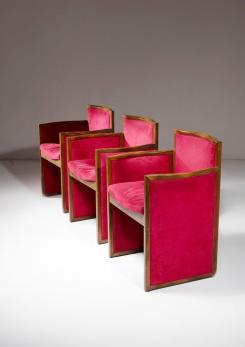 Compasso - Three Armchairs by Tito Agnoli for La Linea