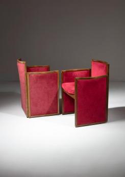Compasso - Three Armchairs by Tito Agnoli for La Linea