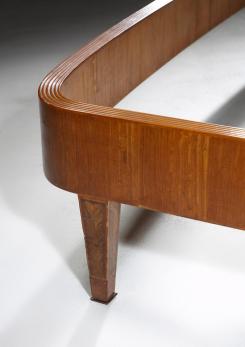 Compasso - Double Bed by Paolo Buffa