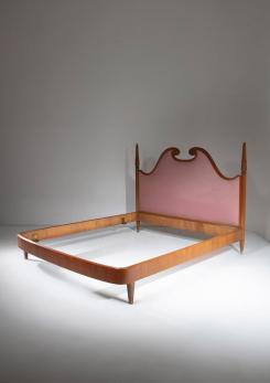 Compasso - Double Bed by Paolo Buffa