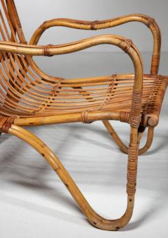 Compasso - "PG 1" Wicker Chair by Azucena