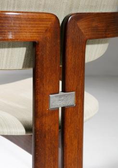 Compasso - Pair of "Pamplona" Armchairs by Savini for Pozzi