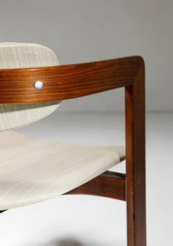 Compasso - Pair of "Pamplona" Armchairs by Savini for Pozzi