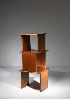 Compasso - Set of Three Walnut Nesting Tables