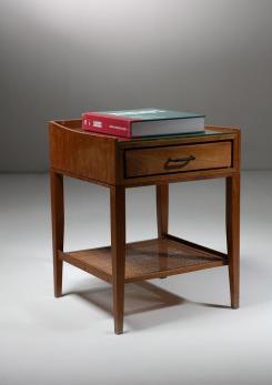 Compasso - Pair 60s Night Stands in the style of Gianfranco Frattini for Cantieri Carugati