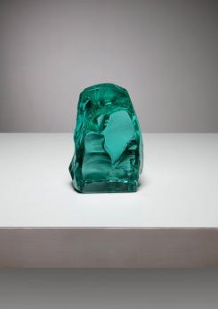 Compasso - Crystal Bookend by Fontana Arte