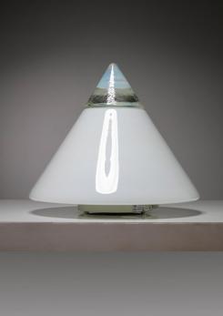 Compasso - Set of Two "Rio" Murano Glass Table Lamps by Giusto Toso for Leucos
