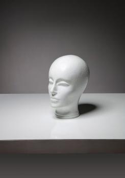 Compasso - Glass Head by Piero Fornasetti