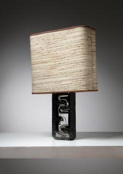 Compasso - "Argos" Table Lamp by César Baldaccini for Daum, France