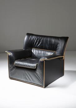 Compasso - Pair of "Lauriana" Lounge Chairs by Afra and Tobia Scarpa for B&B Italia