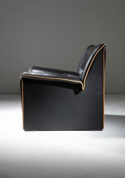 Compasso - Pair of "Lauriana" Lounge Chairs by Afra and Tobia Scarpa for B&B Italia