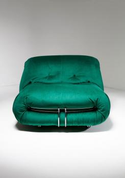 Compasso - Pair of "Soriana" Lounge Chairs by Afra and Tobia Scarpa for Cassina