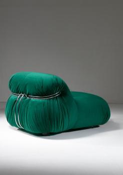 Compasso - Pair of "Soriana" Lounge Chairs by Afra and Tobia Scarpa for Cassina