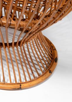 Compasso - Wicker Cradle by Sergio Asti for Bonacina