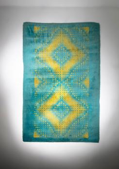 Compasso - "Moresco" Wool Carpet by Gaetano Pesce for Expansion - Italy