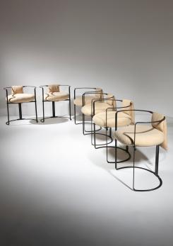 Compasso - Set of Six Chairs by Giovanni Ausenda for Nyform
