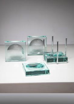 Compasso - Set of Stacking Trays by Gallotti e Radice
