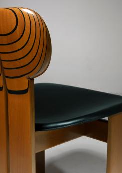 Compasso - Twelve "Africa" Chairs by Tobia Scarpa for Maxalto