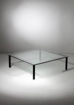 Compasso - Large "Fasce Cromate" Coffee Table by Luigi Caccia Dominioni for Azucena