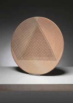 Compasso - Ceramic Plate by Enrico Stropparo