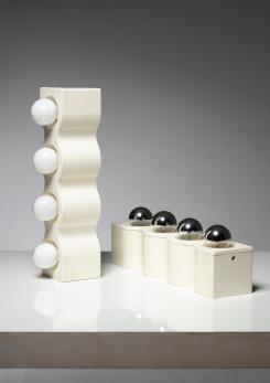 Compasso - Pair of "Sinus" Lamps by Ettore Sottsass for Stilnovo