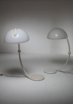 Compasso - Pair of "Serpente" Floor Lamps by Elio Martinelli for Martinelli Luce
