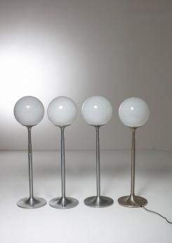 Compasso - Pair of Extendable "Polluce" Floor Lamps by Enzo Mari for Artemide Compasso - Pair of Extendable "Polluce" Floor Lamps by Enzo Mari for Artemide