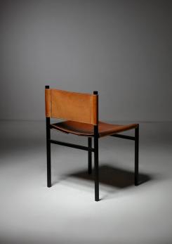 Compasso - Set of Six  "Rea" Chairs by Paolo Tilche for Arform