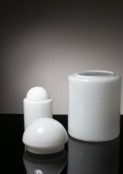 Compasso - Pair of "Barattolo" Table Lamps by Sergio Asti for Candle Compasso - Pair of "Barattolo" Table Lamps by Sergio Asti for Candle