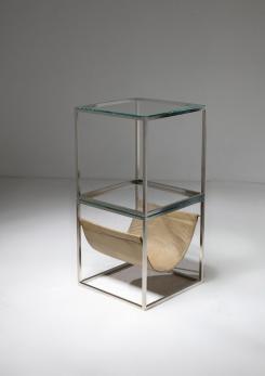 Compasso - Set of Two Low Tables by Lino Sabattini Compasso - Set of Two Low Tables by Lino Sabattini
