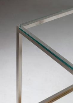 Compasso - Set of Two Low Tables by Lino Sabattini Compasso - Set of Two Low Tables by Lino Sabattini