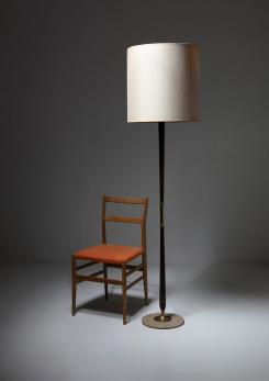 Compasso - Italian 50s Floor Lamp attributed to Stilnovo